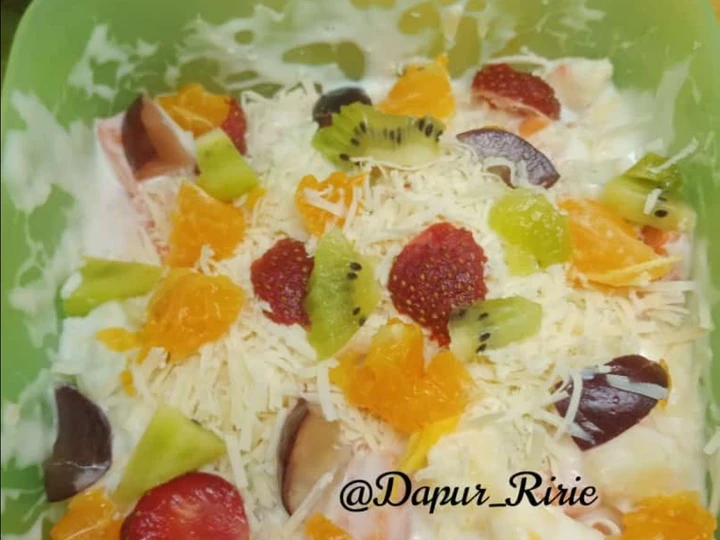 Langkah Mudah untuk Membuat Resep Salad Buah Mayo yang Bikin Ngiler Anti Ribet, Mantap Sekali
