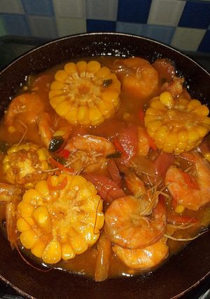 Foto resep Udang saos padang