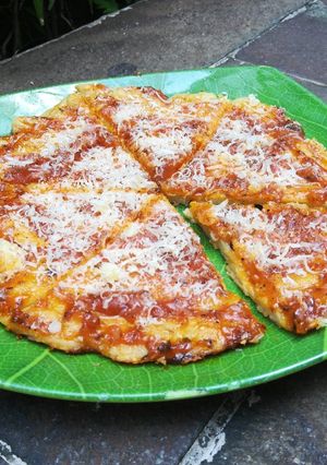 Foto resep Cheezy Potato Pizza