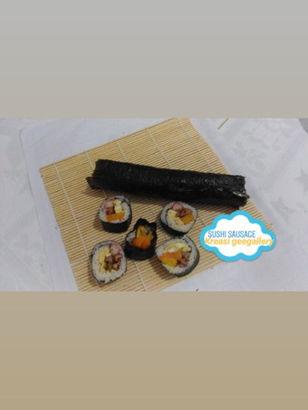 Bagaimana Membuat 34. Sushi sausage, Bikin Ngiler