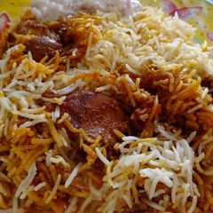 Chicken pullav A picture of Chicken pullav.