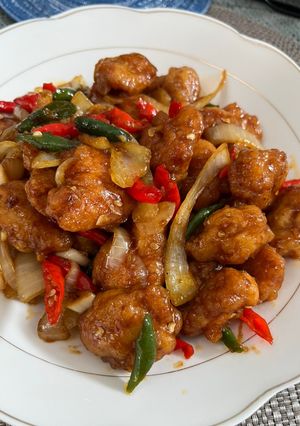 Foto resep Ayam tepung saos tiram