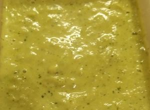 Una foto de Salsa o falso guacamole