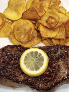 Foto de Bife de Vaca grelhado