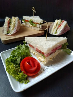 Foto resep Sandwich Telur Sayuran