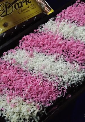 Foto resep Brownies topping merah putih🇮🇩🇮🇩