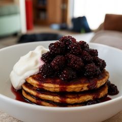 A picture of High Protein, Low Carb Pancakes.