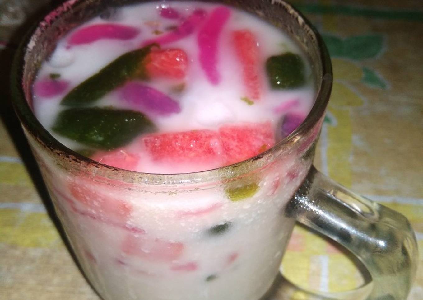 Es cendol tanpa santan