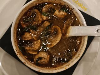 Oyster Mushroom and Silken Tofu Soup