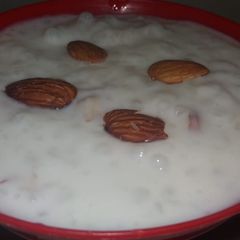 Sabudana kheer A picture of Sabudana kheer.