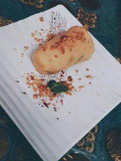 A picture of Mango kulfi.