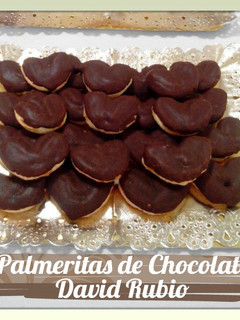 Una foto de Palmeritas de chocolate