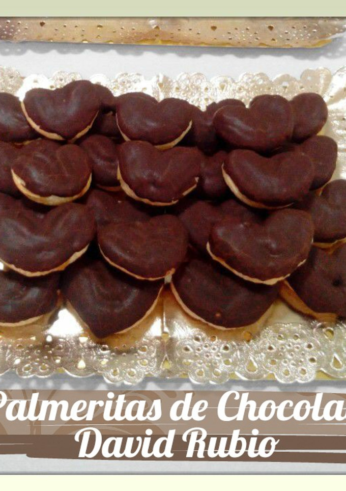 Una foto de Palmeritas de chocolate