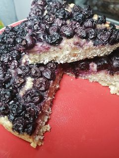 Una foto de Budín de almendras