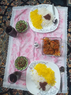 عکسی از دستور مزه دار کردن مرغ