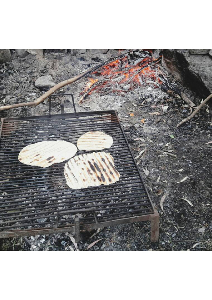 Una foto de Torta asada a la parrilla