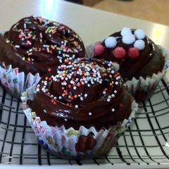 A picture of Chocolate Cupcakes.