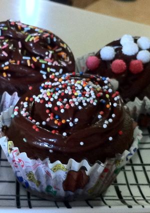 A picture of Chocolate Cupcakes.