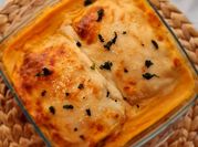 Una foto de lasagna de carne con bechamel