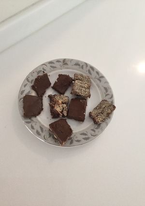 عکسی از دستور شکلات تخته ای🍫