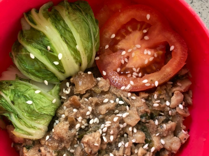 Langkah Mudah untuk Membuat Ricebowl chicken teriyaki Anti Gagal