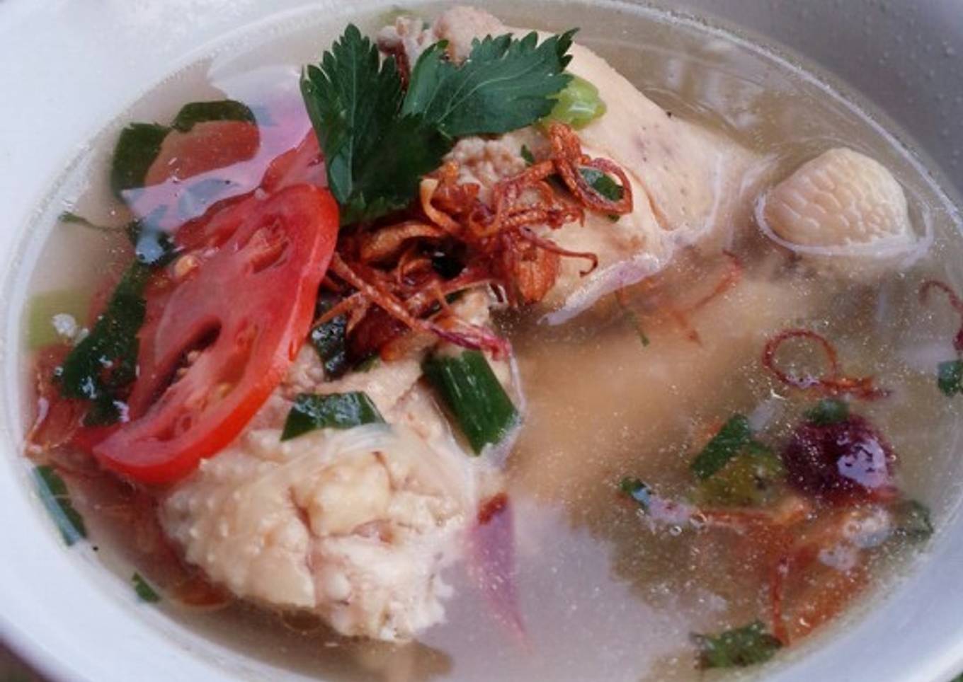 Sop Ayam ala Pak Min