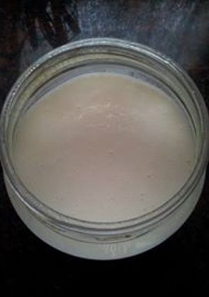 Una foto de Yogur casero y fácil