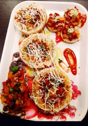 पिज़्ज़ा डोनट डिस्क (pizza donut disc in Hindi) रेसिपी मुख्य फोटो