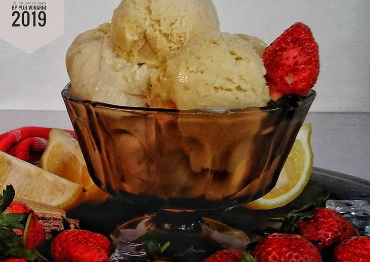 Resep Ice cream durian, Lezat Sekali