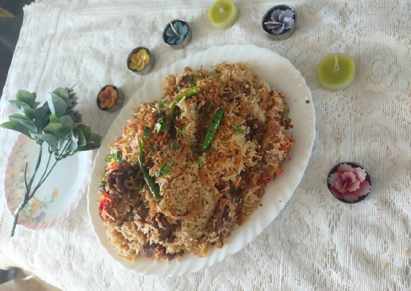 Mutton yakhni polaw/Eid special
