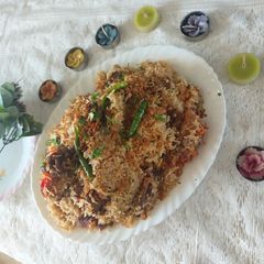 A picture of Mutton yakhni polaw/Eid special.