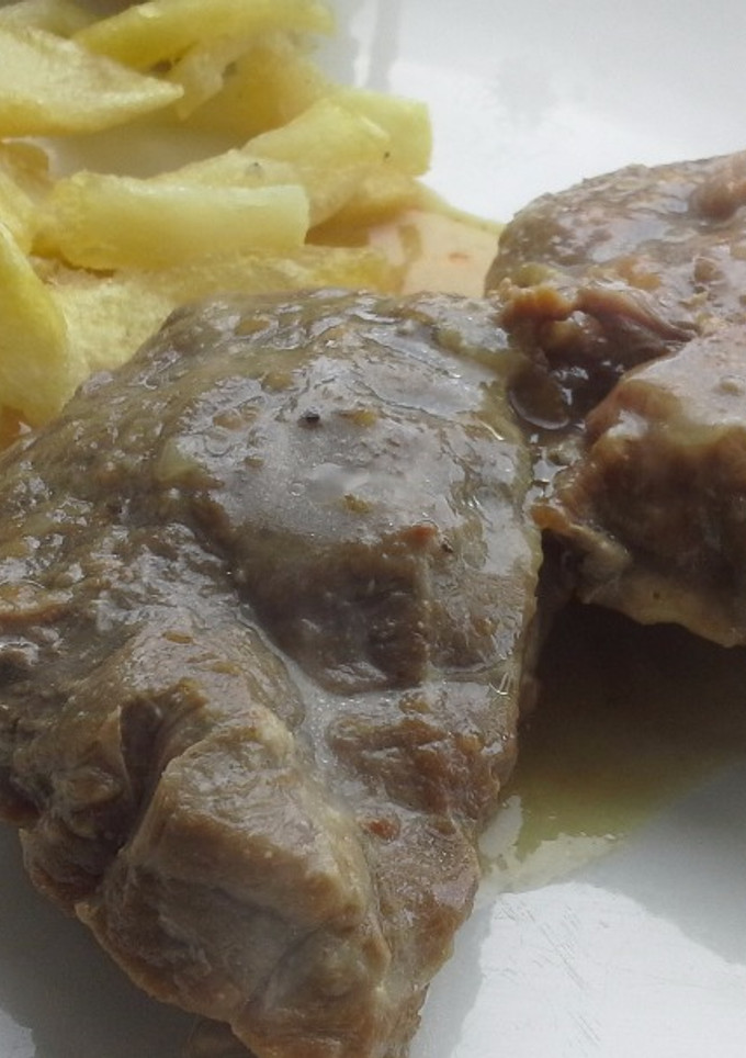 Una foto de Carrilleras en salsa de cerveza
