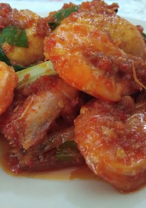 Foto resep Udang Telur Balado