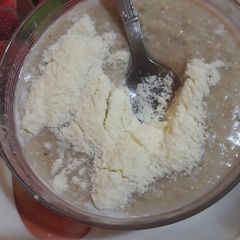 A picture of Oat pudding.
