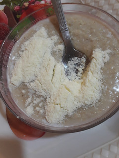 A picture of Oat pudding.