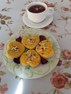 عکسی از دستور شیرینی پرتقالی🍊🍊