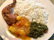 A picture of tamarind chicken