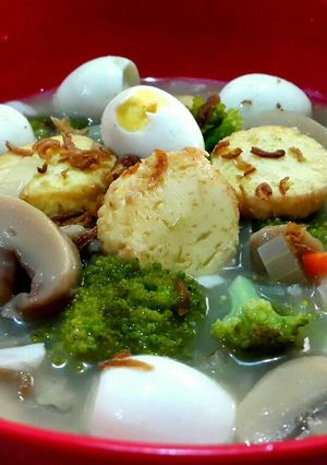 Foto resep Sapo Tahu Brokoli Telur Puyuh