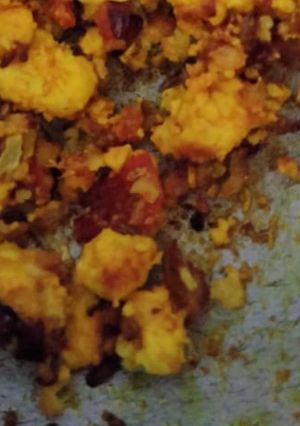 A picture of Paneer bhurji.