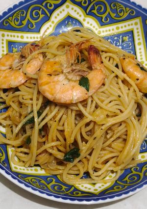 Foto resep Shrimp Spaghetti Marinara