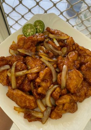 Foto resep Ayam goreng saus mentega