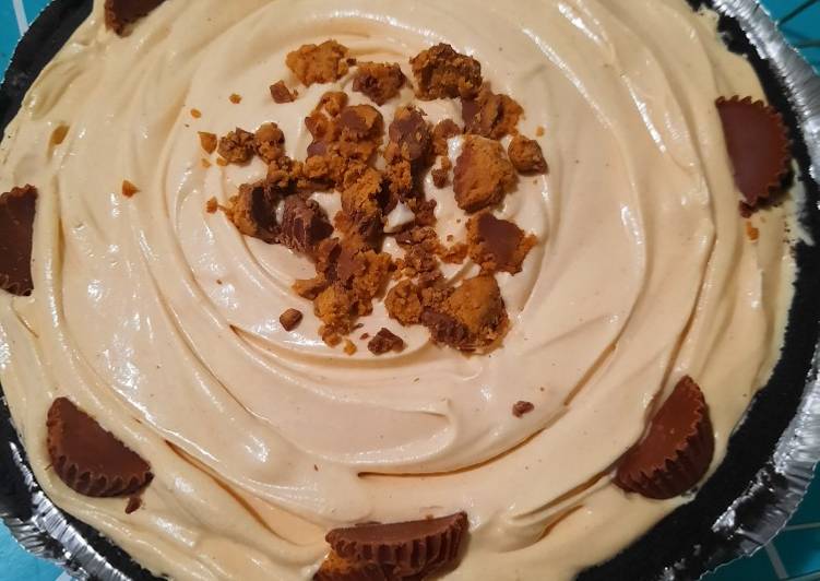 Recipe of Homemade Yummy Peanut Butter Pie (frozen)