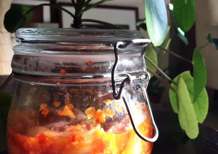 Steps to Prepare Any-night-of-the-week Homemade Kimchi