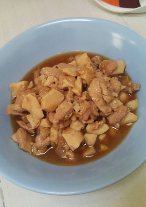 Foto resep Ayam Tahu Tumis Bombay