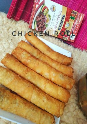 A picture of Chicken Roll.