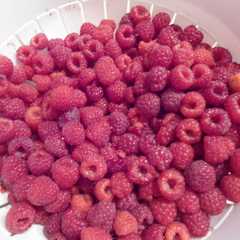 A picture of Raspberry Sauce/Jam.