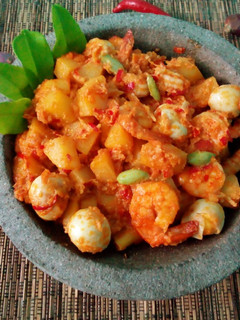 Foto resep SAMBAL GORENG UDANG PETAI
