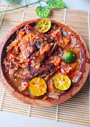 Foto resep Sambal Pecak Ayam Betawi