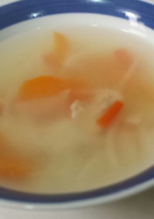 Una foto de Caldo de pollo