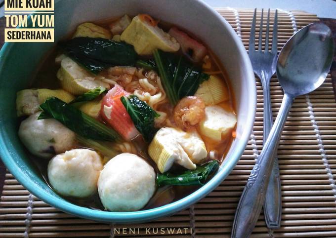 Resep Mie Kuah Tom Yum Sederhana Oleh Neni Kuswati Cookpad